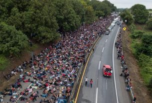 Caravana de migrantes, México 8 de junio de 2022. (Foto: Cuartoscuro)