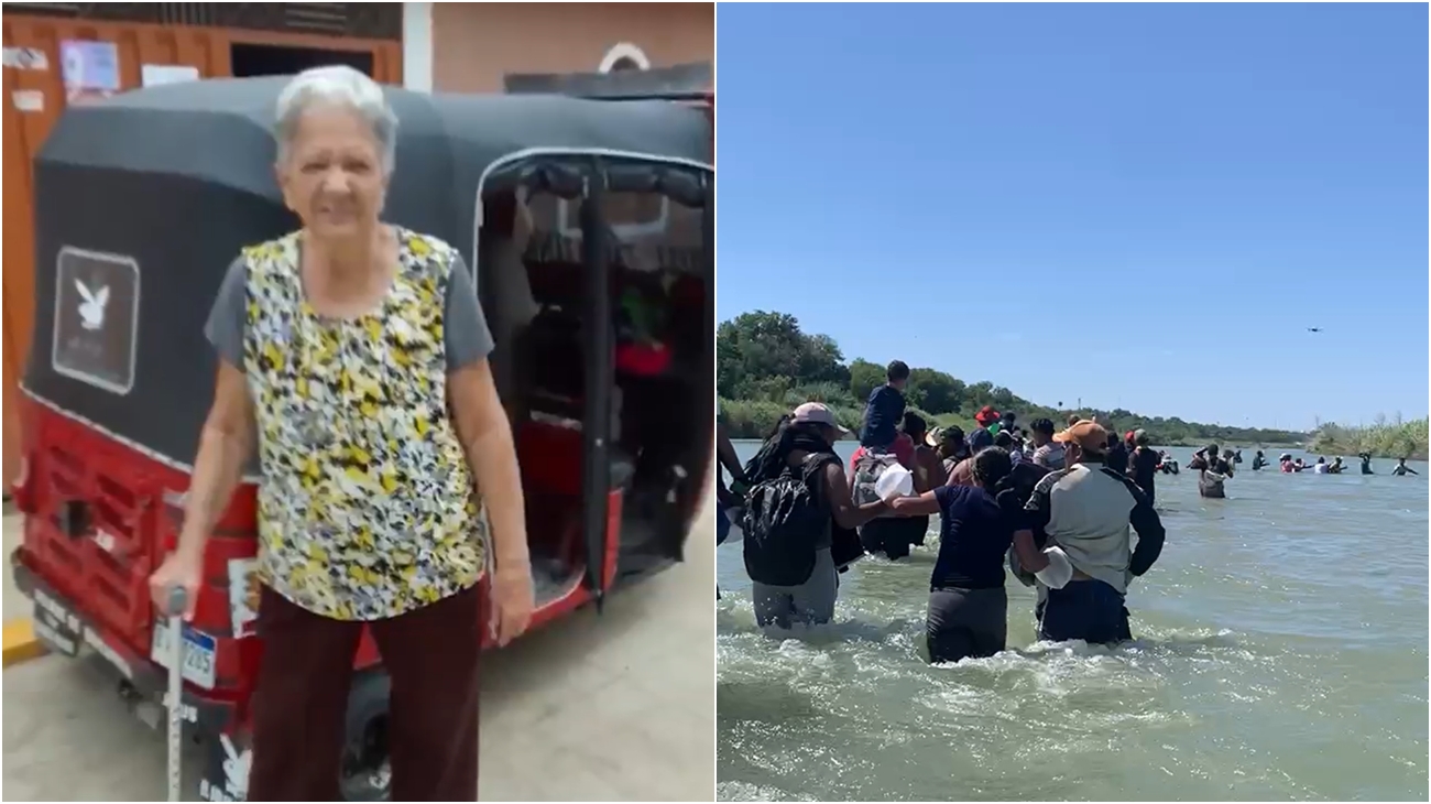 Abuela cubana cruza el río Bravo y celebra sus 86 años con su familia en EEUU (video)