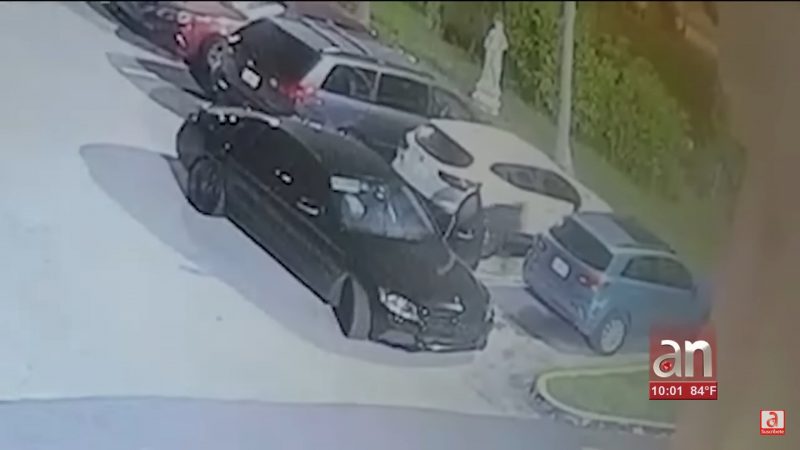 En cuestión de segundos roban a familia cubana recién llegada a Miami (video)