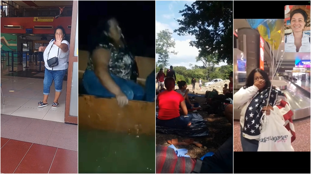 Madre cubana documenta travesía desde Nicaragua a EEUU para reunirse con su familia (video)