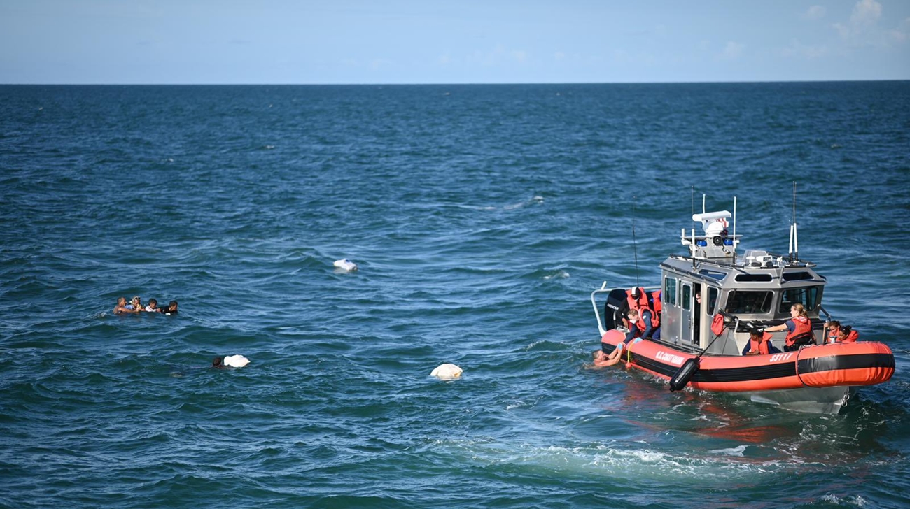 Florida: Naufraga bote con 27 cubanos, 7 pudieron ser rescatados; hay 20 desaparecidos