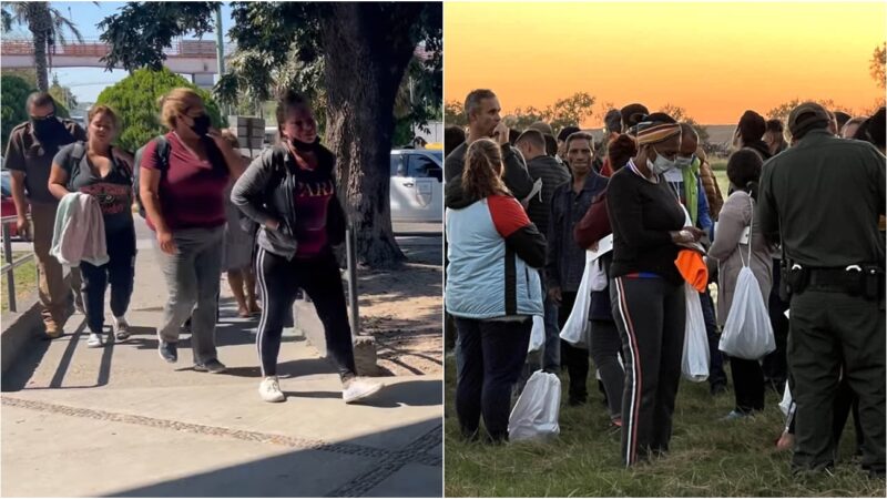 Detienen a 3 cubanas en Piedras Negras y el cruce por el río Bravo no se contiene (video)