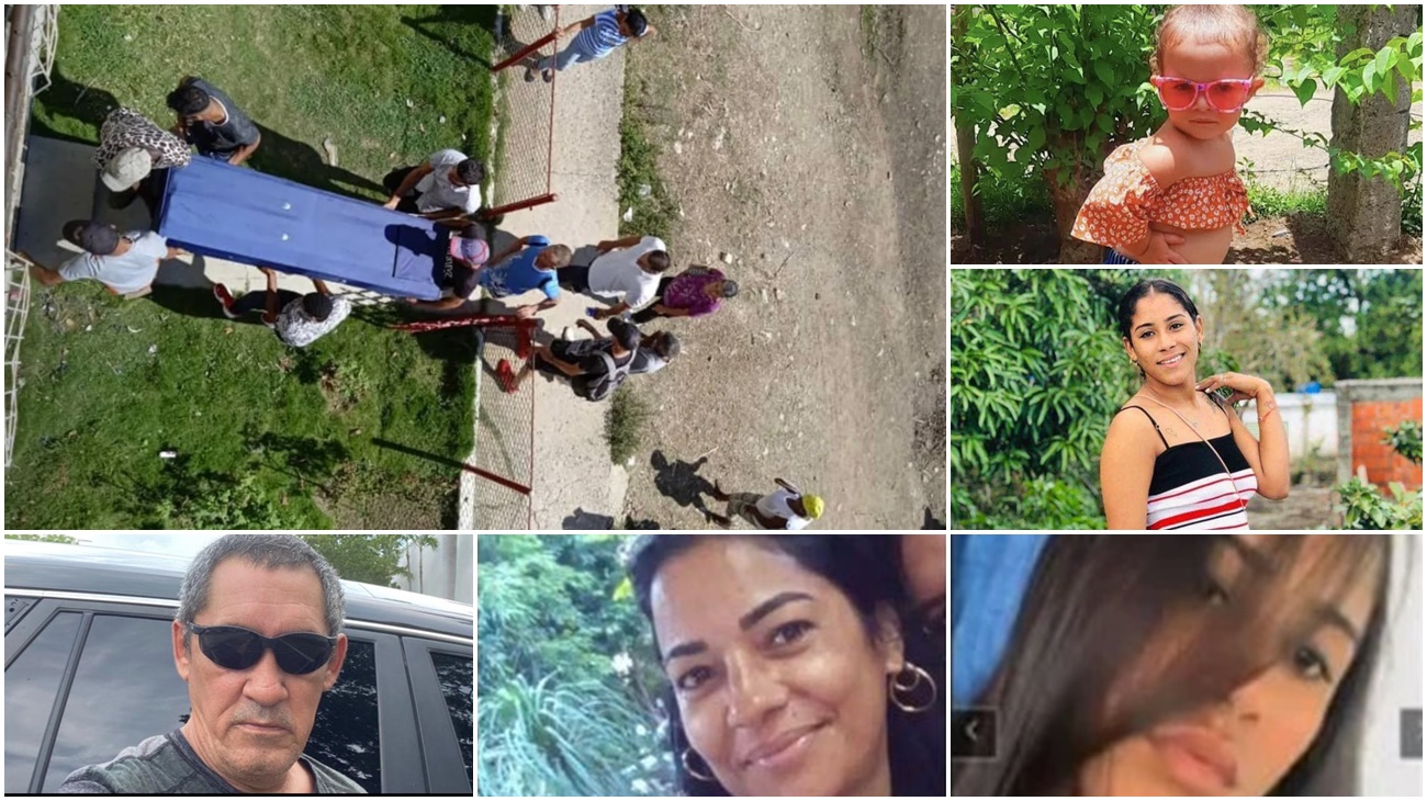 Emotiva despedida a balseros cubanos tras hundimiento. Estos son los fallecidos (videos)