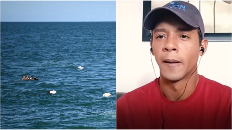 Rompe el silencio cubano sobreviviente de naufragio donde murieron 5 balseros y desaparecieron 13