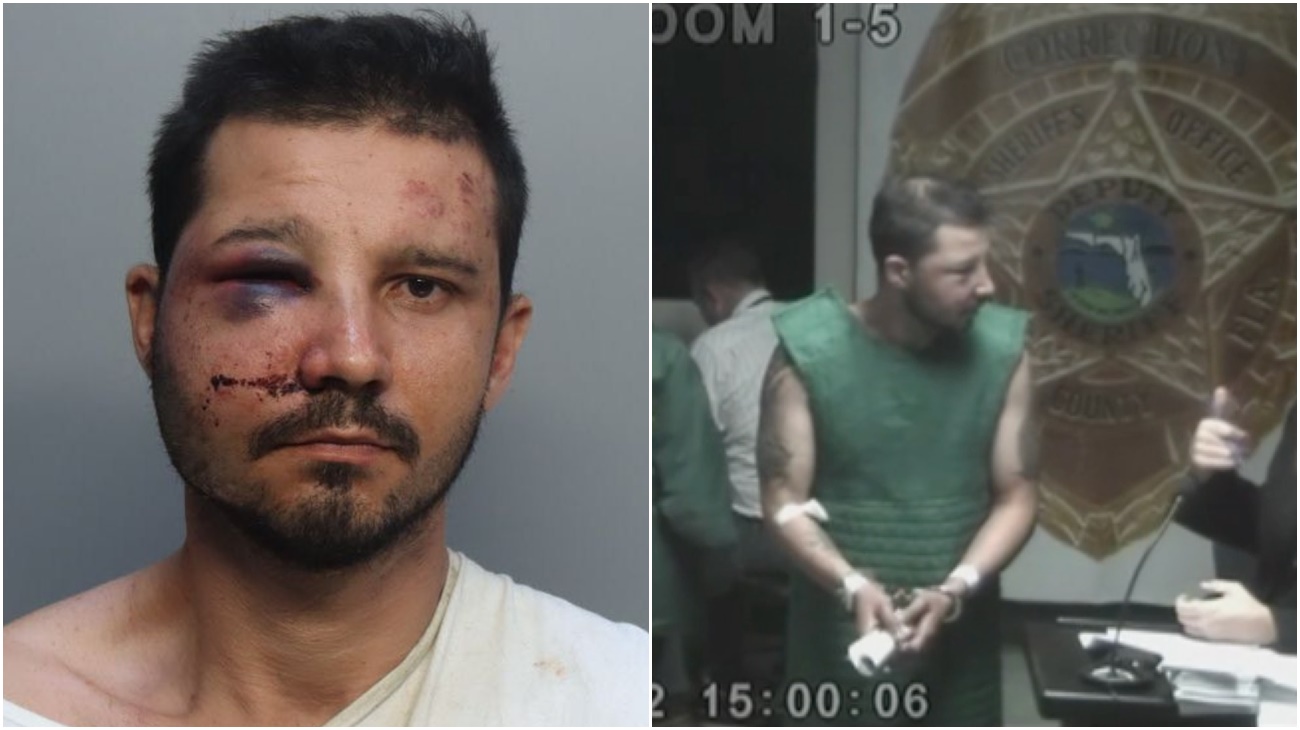 Miami: Cubano apuñala al papá en el estómago, sale herida su mamá y se resiste al arresto (video)