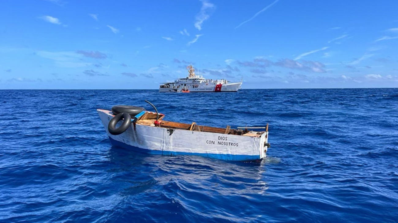 EEUU está enviando algunos balseros cubanos detenidos en altamar a la Base Naval de Guantánamo