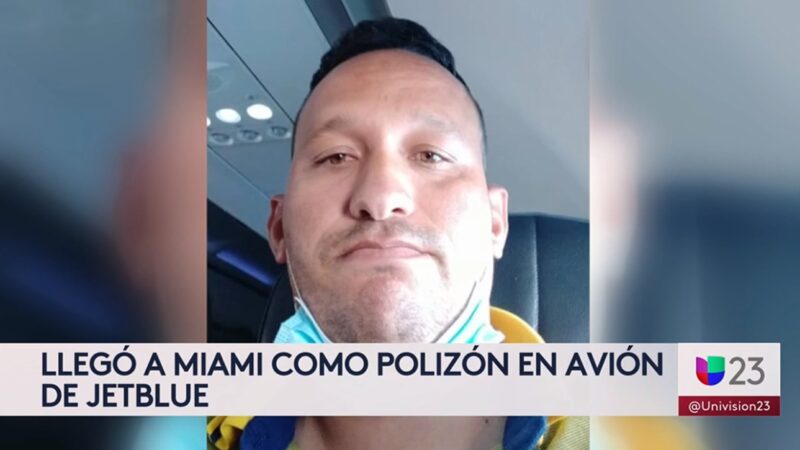 Miami: Niegan asilo a cubano que escapó de la isla como polizón en un avión de JetBlue (video)