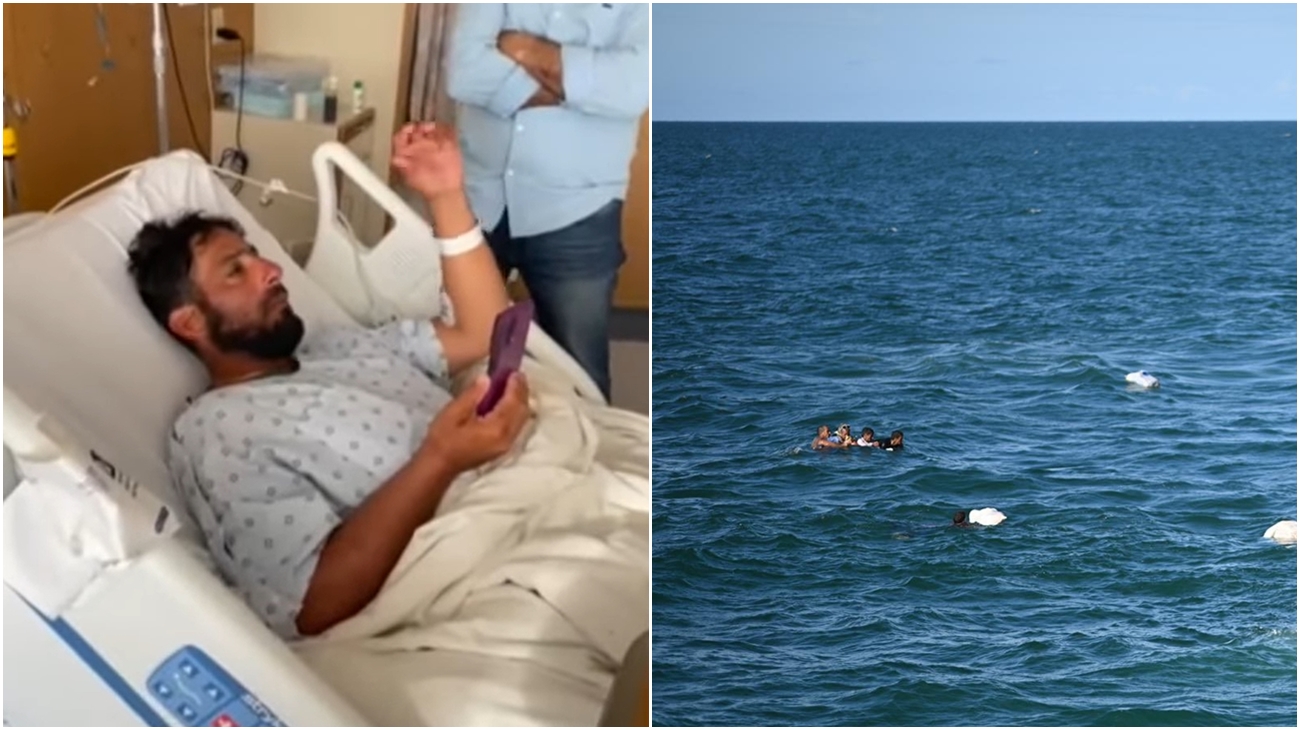 Miami: Habla el único sobreviviente de naufragio donde desaparecieron otros 9 balseros cubanos