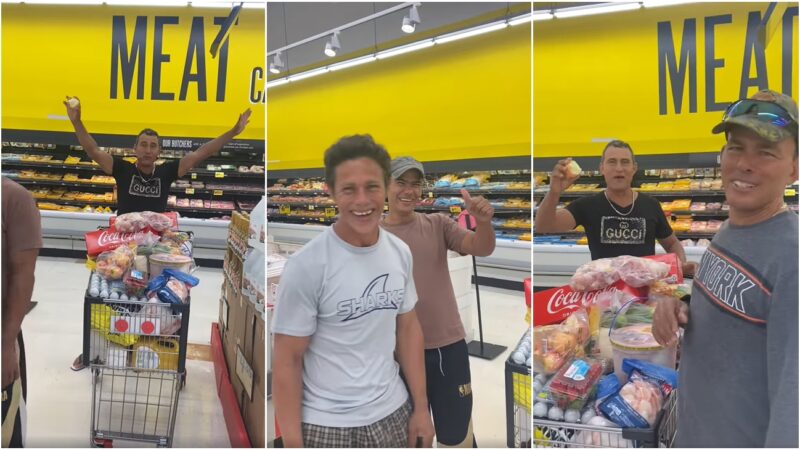 Así celebran estos balseros cubanos recién llegados su primera compra en EEUU (video)