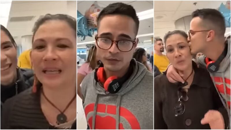 Miami: Madre llegó de Cuba y su hijo de México, así se une una familia gracias al parole (video)