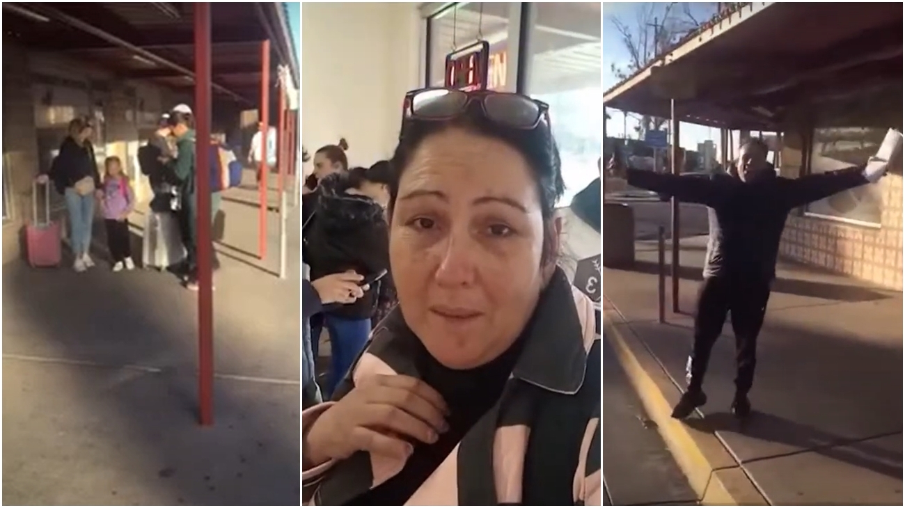 «Nos dieron parole de un año», entran primeros cubanos por frontera gracias a CBP One (video)