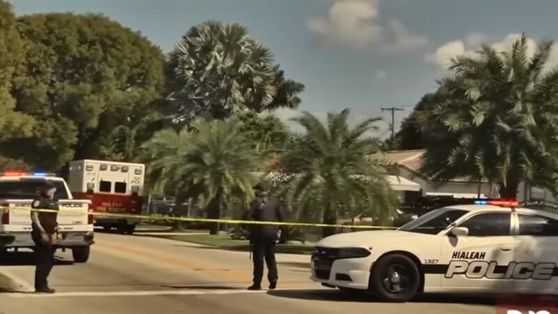 Cubano de Hialeah protagoniza una persecución policial y luego se atrinchera en su casa (video)