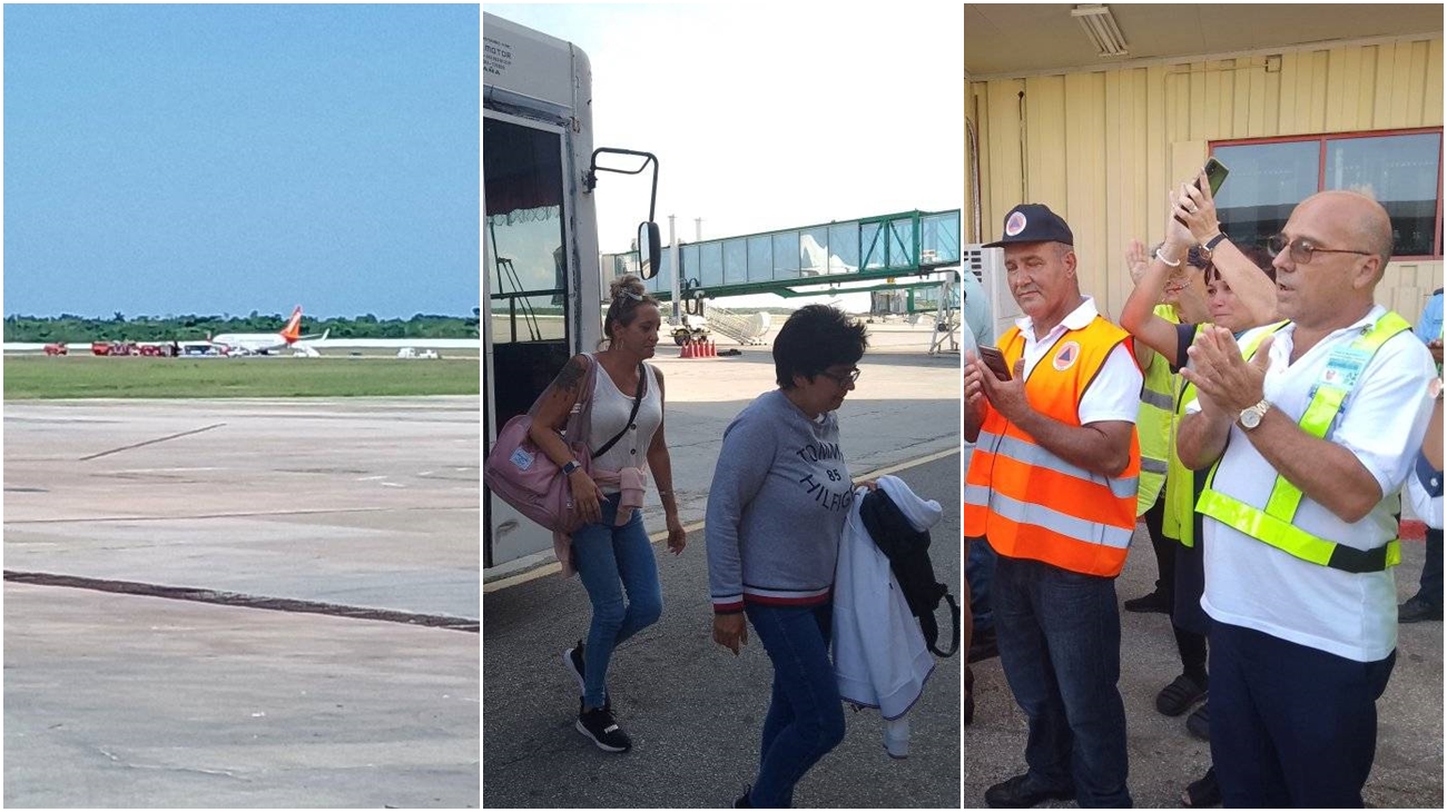 Un avión de Sunwing que despegó en Villa Clara, Cuba, aterriza de emergencia en Varadero