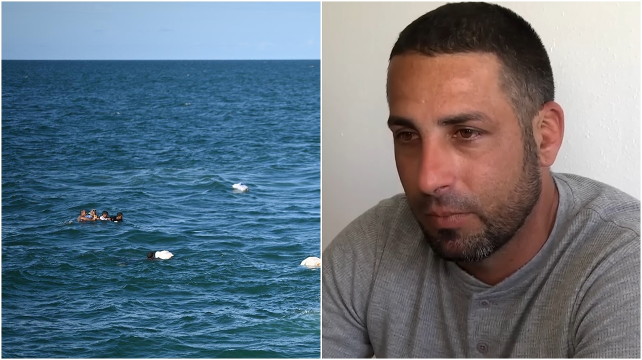 Desgarrador testimonio de balsero llegado a Miami, único sobreviviente de su balsa (video)