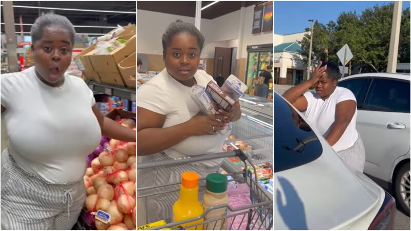 Viral: así reacciona una joven llegada de Cuba en un supermercado de Miami (video)