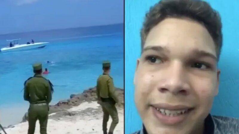 Habla uno de los adolescentes cubanos que escapó del país en una lancha rápida frente a militares