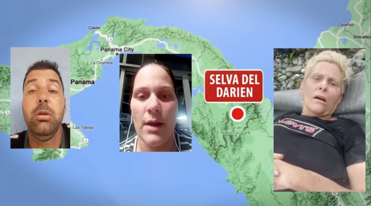 Habla cubano que dejó a su madre abandonada en plena selva del Darién (video)
