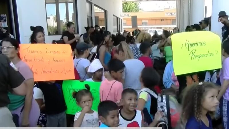 Migrantes intentan cruzar a EEUU por Nuevo Laredo tras pocas citas en CBP One (video)