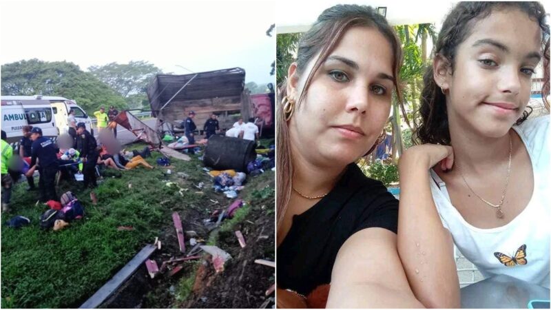 Madre cubana sobrevive al accidente en Chiapas pero su pequeña de 12 años no lo logró