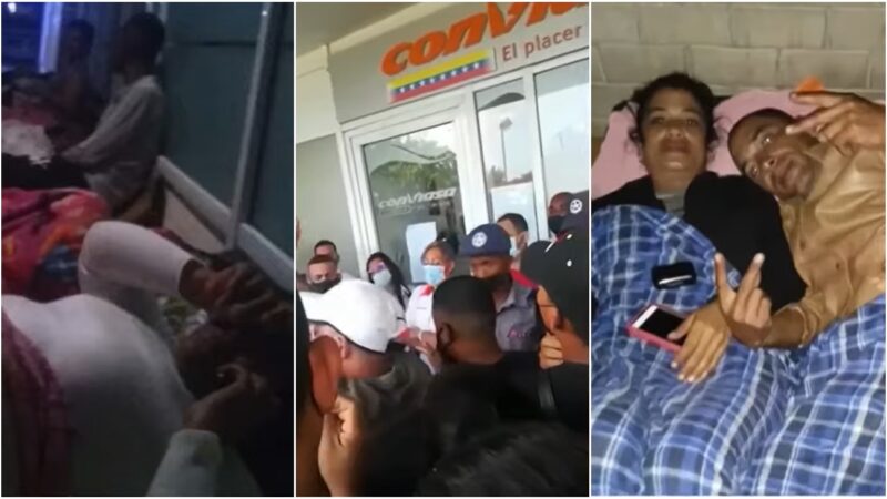 Cubanos llevan semanas haciendo fila en La Habana para comprar pasajes a Nicaragua (video)