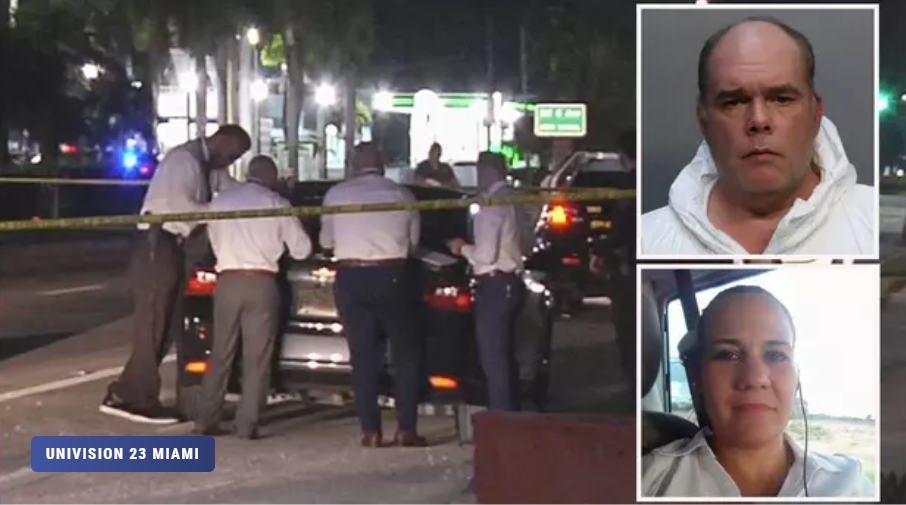 Mata a su novia a tiros, una madre cubana recién llegada, conduce con el cuerpo hasta la policía y se entrega